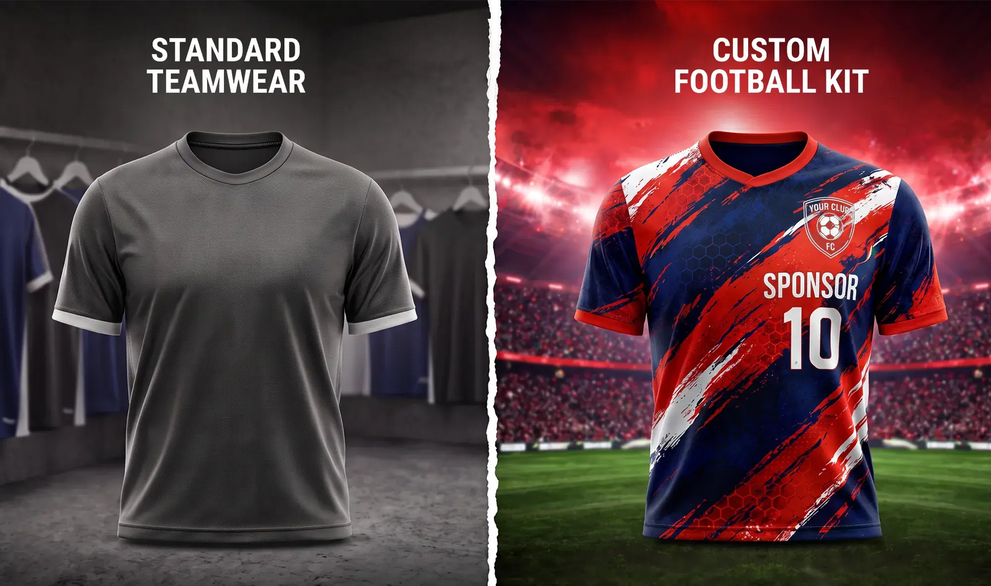 Custom Sportswear vs. Ready-Made Sportswear: Cost, Quality & Fit Compared